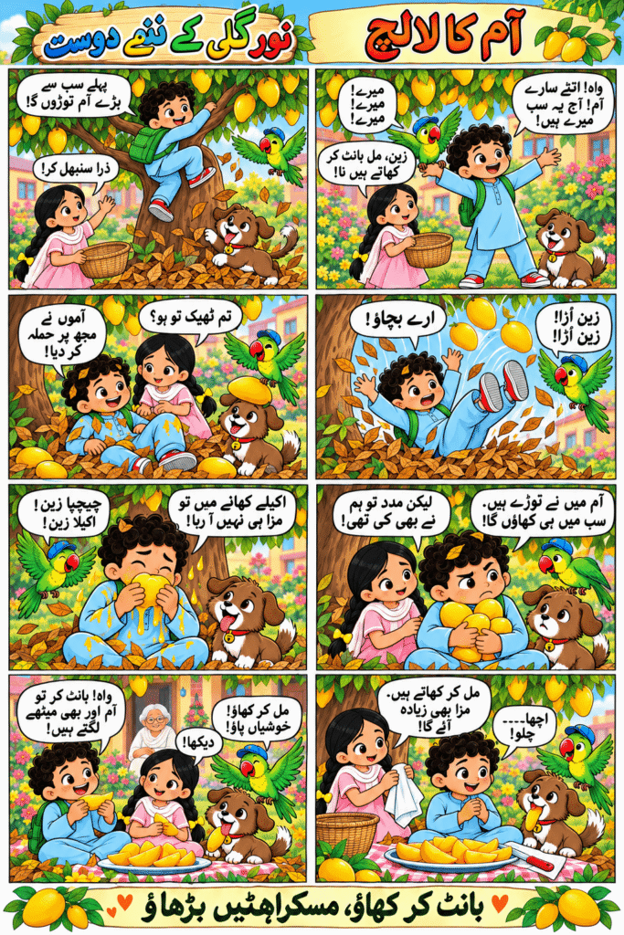 بچوں کا ہفتہ : نور گلی کے ننھے دوست اور بلال کا قصّہ